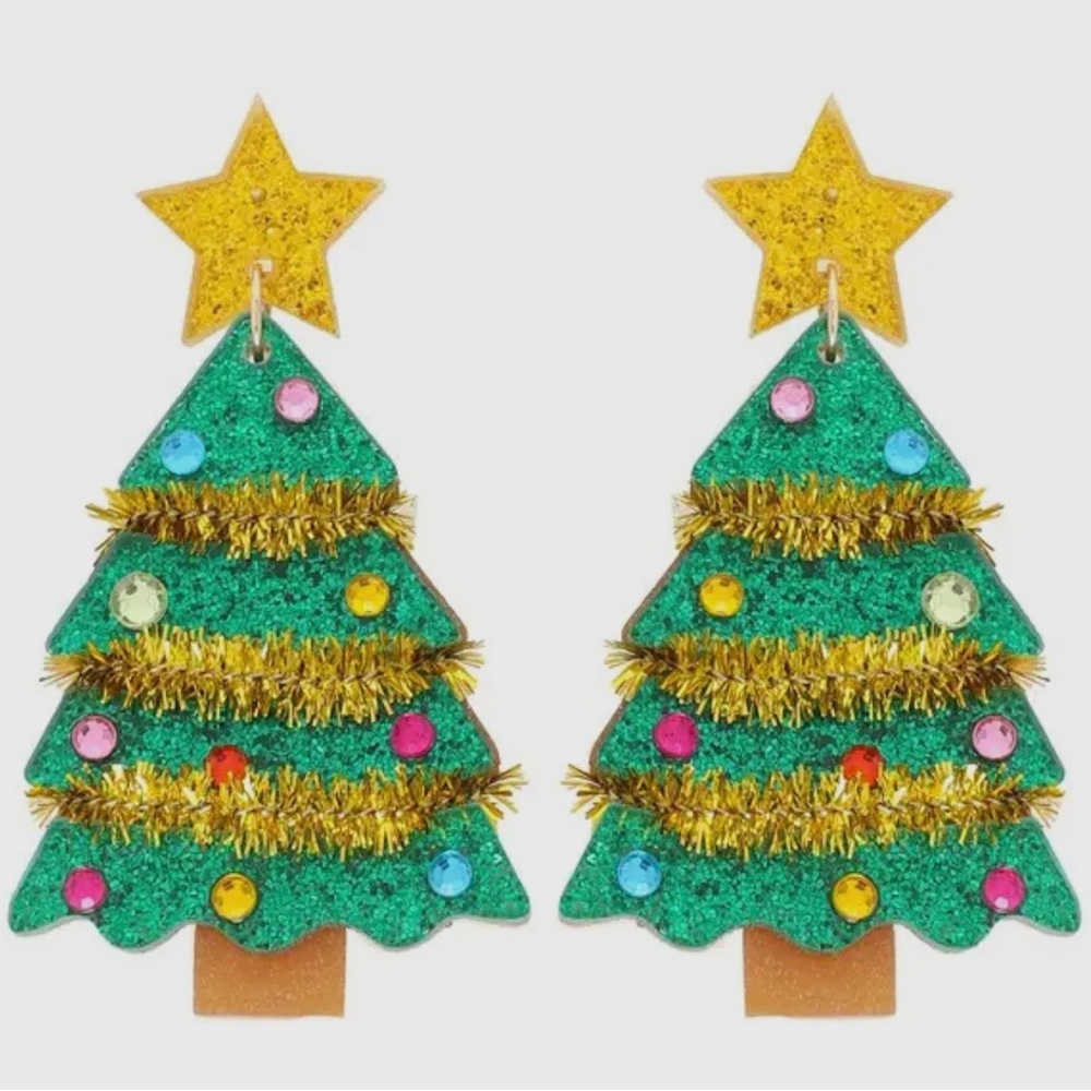 Christmas Tree Earrings